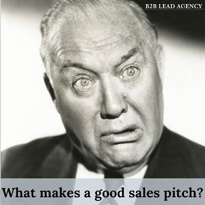 What makes a good sales pitch?